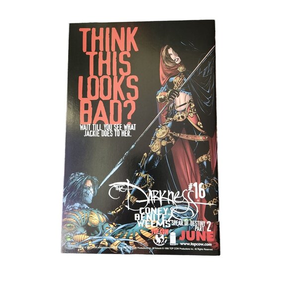 Image Tales Of The Darkness #2 1998 Comic Book Collector Bagged Boarded - Picture 2 of 2